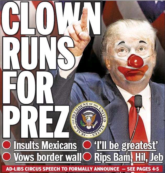 clown runs for prez